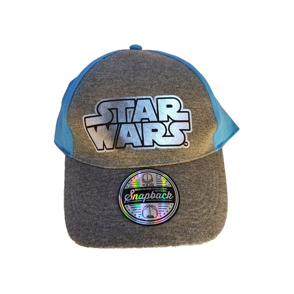 Berkshire Other - Disney Star Wars Kids Snapback Hat Adjustable Blue Grey Childrens Baseball Cap